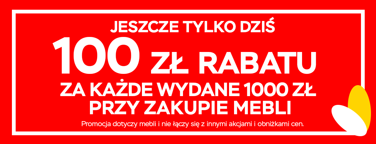 Rabat przy zakupie mebli