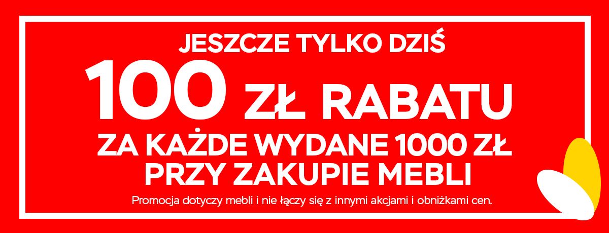 Rabat przy zakupie mebli