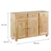 Obrazek Komoda 30500010 Abaco 3d Natural Lakier