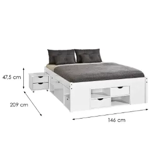 Obrazek Łóżko 20900170 Till 140x200 Biały