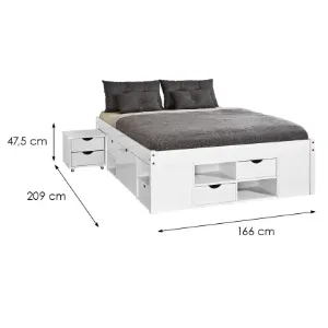 Obrazek Łóżko 20900175 Till 160x200 Biały