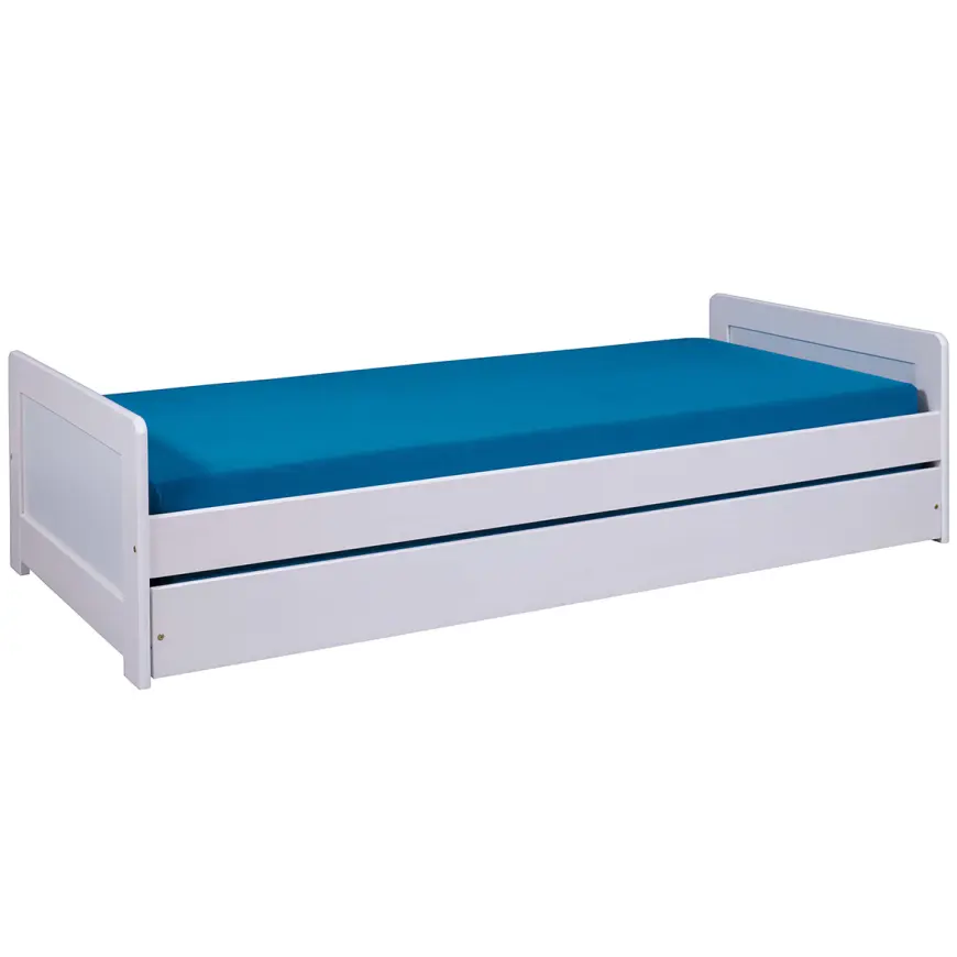 Łóżko 20900195 Surf Rozkładane 90x200 Biały