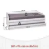 Obrazek Łóżko 20900257 Lotar 90x200 Biały