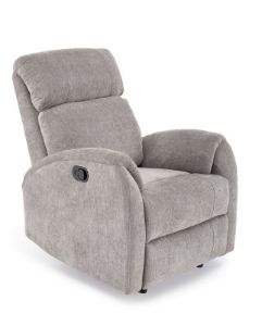 Fotel z funkcją relax Merano popielaty
