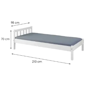 Obrazek Łóżko 29040010 Vilmar 90x200 biały