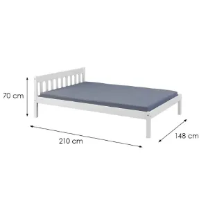 Obrazek Łóżko 29040020 Vilmar 140x200 biały