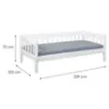 Obrazek Łóżko Leżanka 29040060 Sintro 90x200 Biały