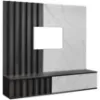 Obrazek Meblościanka Noir Ii Dgmw Nr2 Graphite Oak/Marble Black
