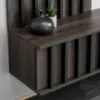 Obrazek Meblościanka Noir Ii Dgmw Nr2 Graphite Oak/Marble Black