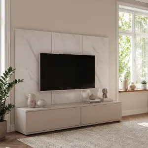 Obrazek Meblościanka Glam Ccmw Gl Kaszmir/Marble Bianco