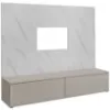 Obrazek Meblościanka Glam Ccmw Gl Kaszmir/Marble Bianco