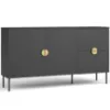 Obrazek Komoda Mond 2D 2SZ 03-B czarna
