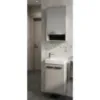 Obrazek Szafka wisząca z lustrem Nova mini kaszmir 44cm
