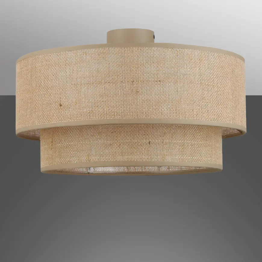 Lampa DUO 11754 MINI JUTA 1XE27