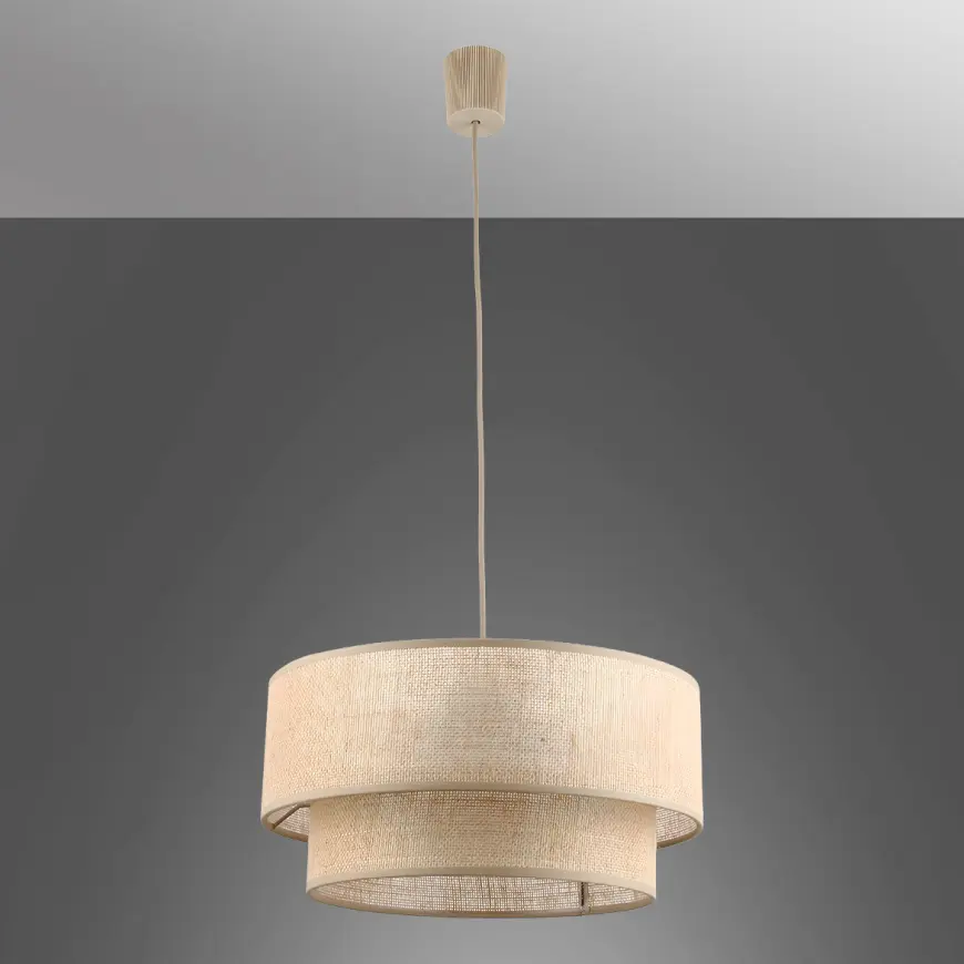 Lampa DUO 11751 MINI JUTA 1XE27