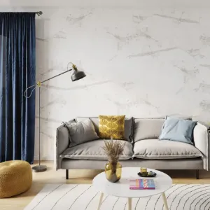 Obrazek Panel ścienny SPC Calacatta Snow 120x265cm 4mm