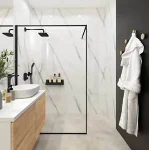 Obrazek Panel ścienny SPC Calacatta White 120x265cm 4mm