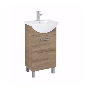 Obrazek Szafka z umywalką Uno 45 cm 1D dąb canela