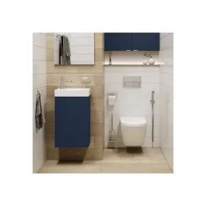Obrazek Szafka wisząca z umywalką Small Basic D40 Niebieska