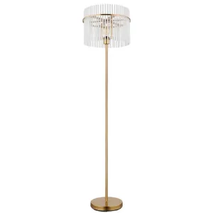 Obrazek Lampa podłogowa 15698SM Gold LP1