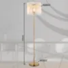 Obrazek Lampa podłogowa 15698SM Gold LP1