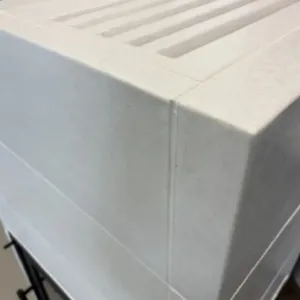 Obrazek Piec stalowo-kaflowy Erfurt prawy perlwhite 10 kW