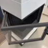 Obrazek Piec stalowo-kaflowy Erfurt lewy perlwhite 10 kW