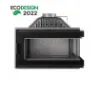Obrazek Wkład kominkowy narożny W16 prawy 13,5 kW Black