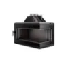 Obrazek Wkład kominkowy narożny W16 prawy 13,5 kW Black