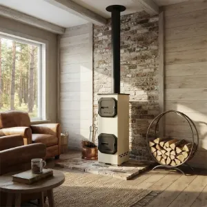 Obrazek Piec Denver beżowy 5 kW
