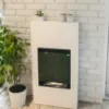 Obrazek Biokominek portalowy Modern biały struktura