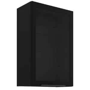 Obrazek Szafka kuchenna - witryna czarny/czarny 60GS-90 1F