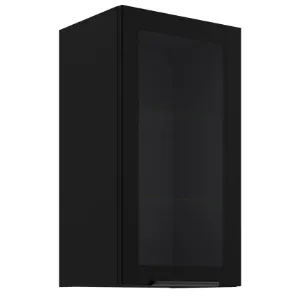 Obrazek Szafka kuchenna - witryna czarny/czarny 40GS-72 1F