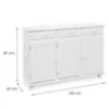Obrazek Komoda 20900810 Livio 3d3s Sosna Bialy