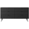 Obrazek Komoda Lante B 163 6S black