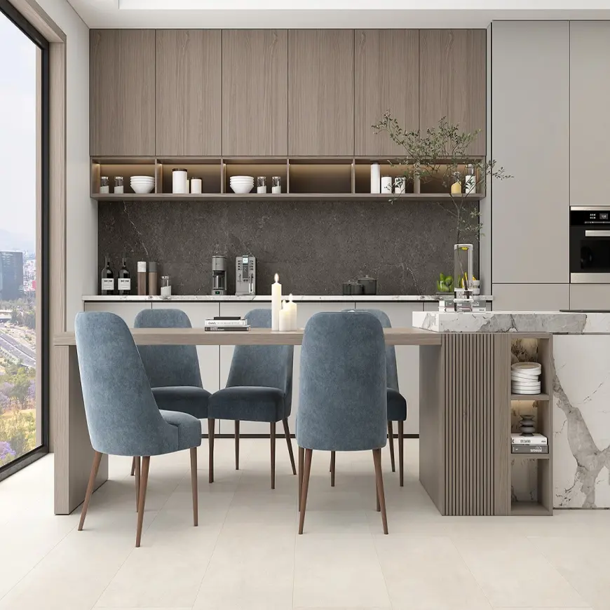 Panel ścienny SPC 68098 Limestone Black 39,2x118cm 3mm