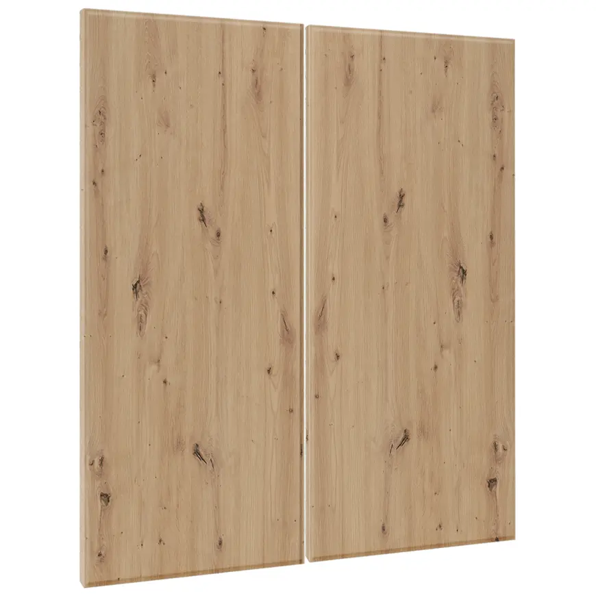 Front Luxeo F16-G80(72) cienka ramka dąb