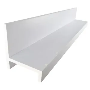 Obrazek Półka gamingowa ścienna wisząca biała RGB BL2520136