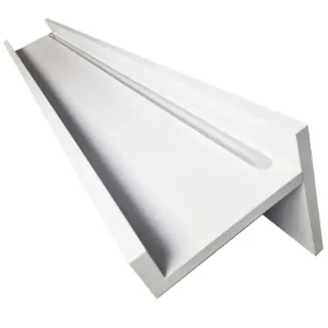 Obrazek Półka gamingowa ścienna wisząca biała RGB BL2520136