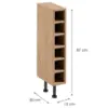 Obrazek Korpus Luxeo K04-D15P dąb puccini