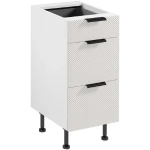Obrazek Korpus Luxeo K04-D40S3-AX biały