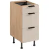 Obrazek Korpus Luxeo K04-D40S3-AX dąb puccini