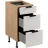 Obrazek Korpus Luxeo K04-D40S3-AX dąb puccini
