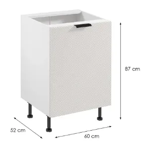 Obrazek Korpus Luxeo K04-D60 biały