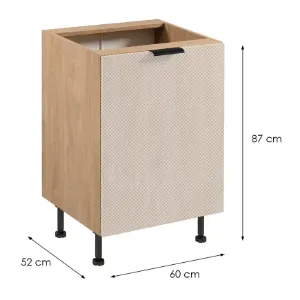 Obrazek Korpus Luxeo K04-D60 dąb puccini