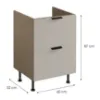 Obrazek Korpus Luxeo K04-D60IN-AX baltic storm