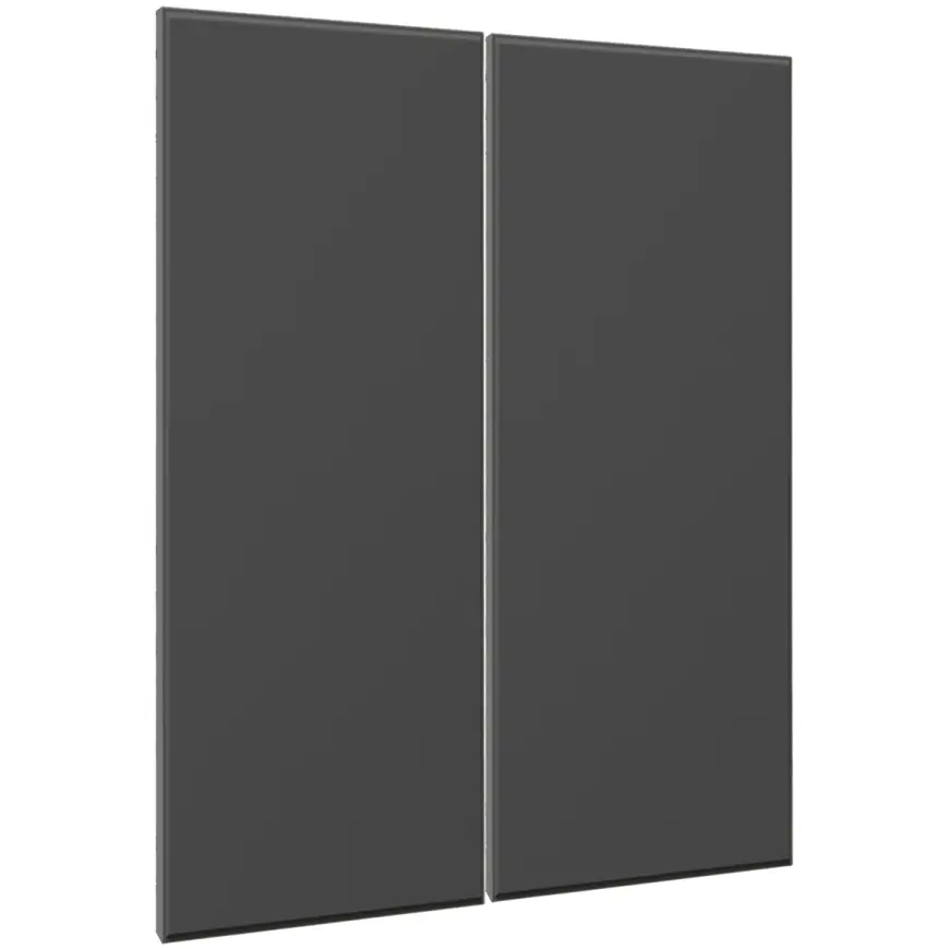 Front Luxeo F16-G80(100) cienka ramka dark grey