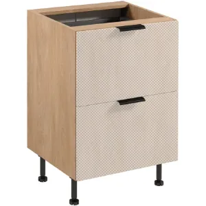 Obrazek Korpus Luxeo K04-D60S2-AX dąb puccini