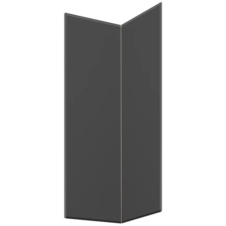 Front Luxeo F16-G60N2(72) cienka ramka dark grey