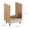 Obrazek Korpus Luxeo K04-D60ZK dąb puccini